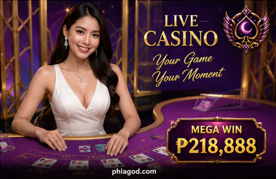PHLAGO live dealer and table showing a complete round sequence