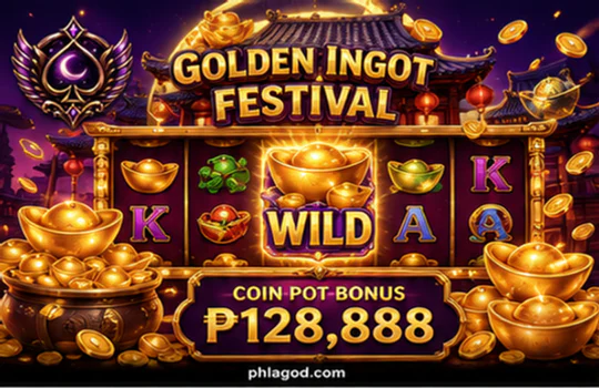 PHLAGO slot screen with reels, symbols and clear control areas